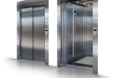 Imagem de portas para elevadores