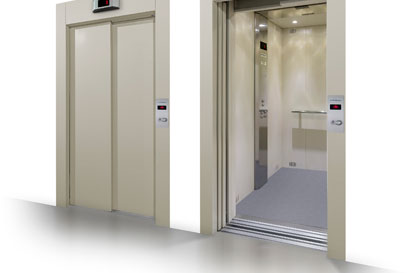 Imagem de portas para elevadores